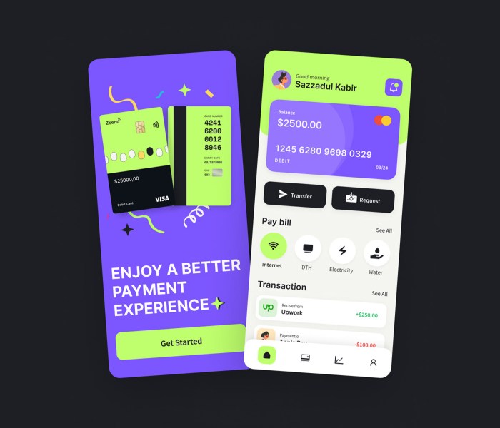 Fintech mobile apps