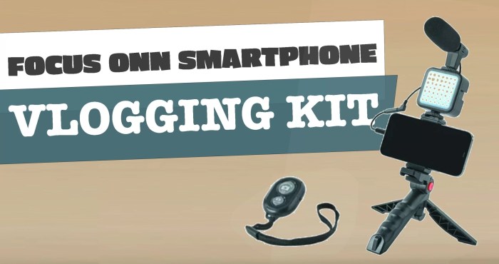 I vlog one smartphone video kit