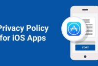 Privacy policies for mobile apps