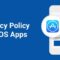 Privacy policies for mobile apps