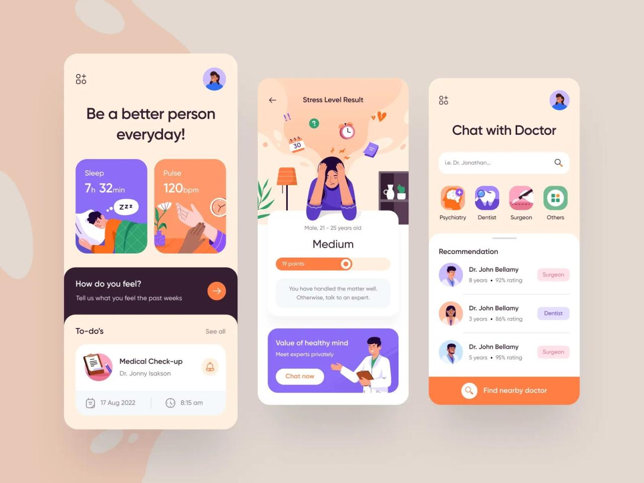 Healthcare mobile apps