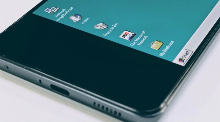 Installing windows on smartphone